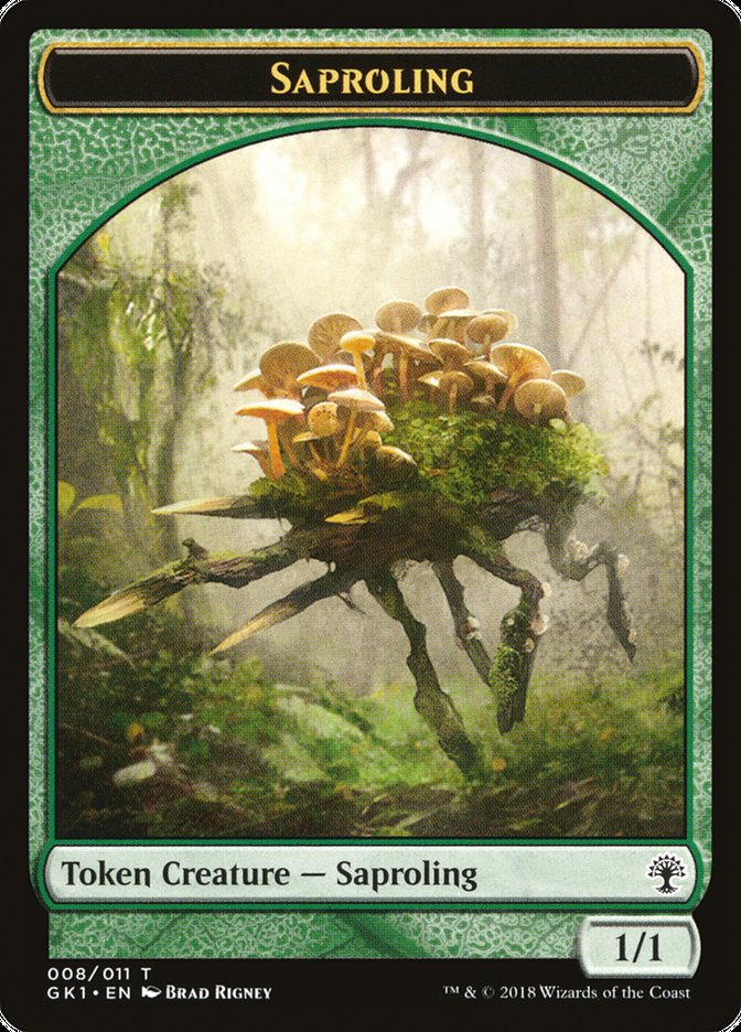 Saproling // Elf Knight [GRN Guild Kit Tokens] | GnG Games