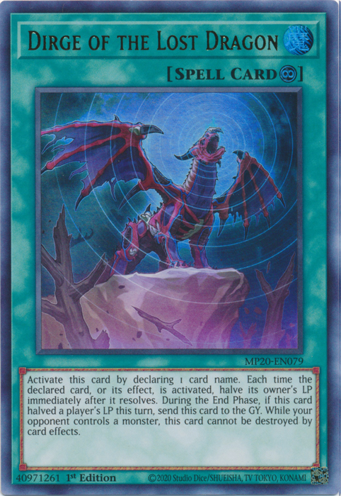 Dirge of the Lost Dragon [MP20-EN079] Ultra Rare | GnG Games
