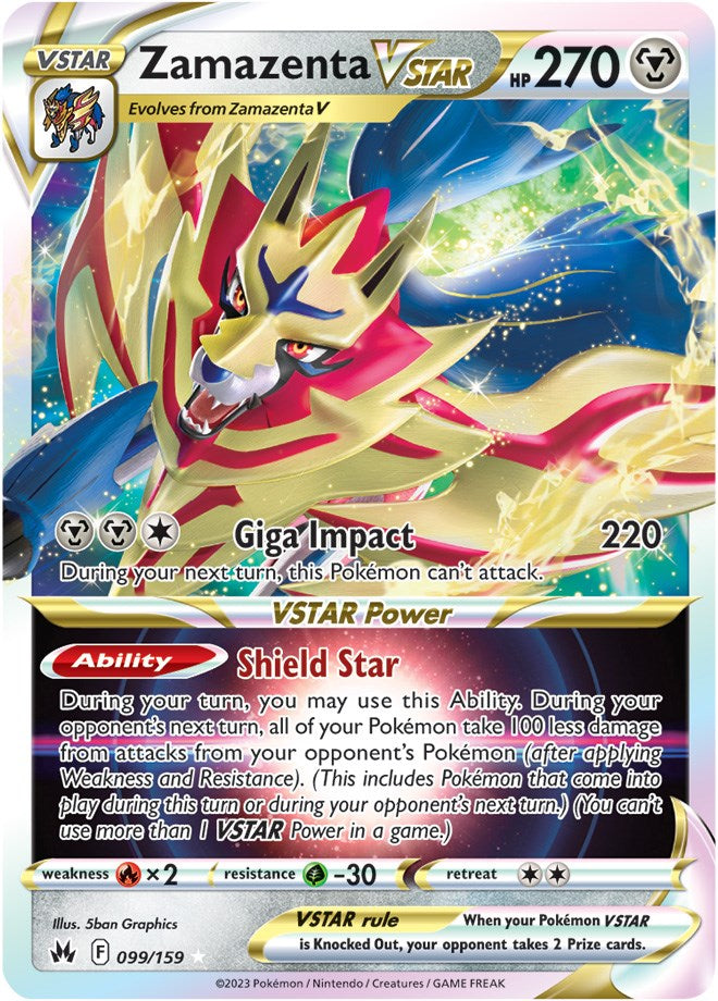 Zamazenta VSTAR (099/159) [Sword & Shield: Crown Zenith] | GnG Games