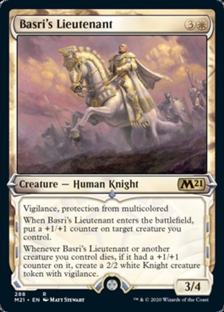 Basri's Lieutenant (Showcase) [Core Set 2021] | GnG Games