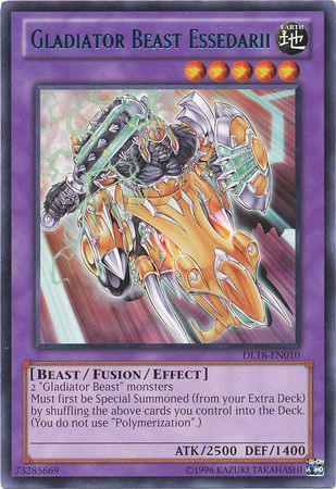 Gladiator Beast Essedarii (Blue) [DL18-EN010] Rare | GnG Games