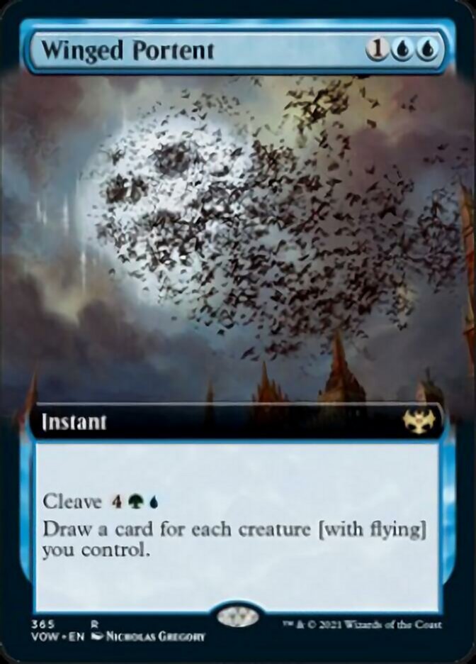 Winged Portent (Extended) [Innistrad: Crimson Vow] | GnG Games