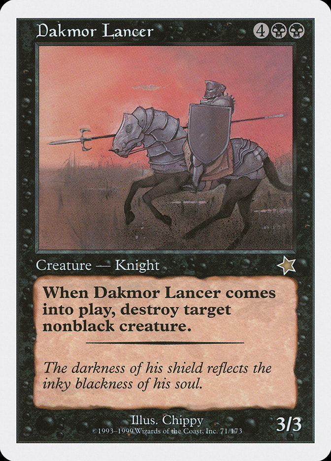 Dakmor Lancer [Starter 1999] | GnG Games