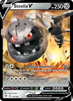 Steelix V (115/185) [Sword & Shield: Vivid Voltage] | GnG Games