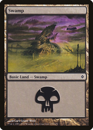 Swamp (170) [New Phyrexia] | GnG Games