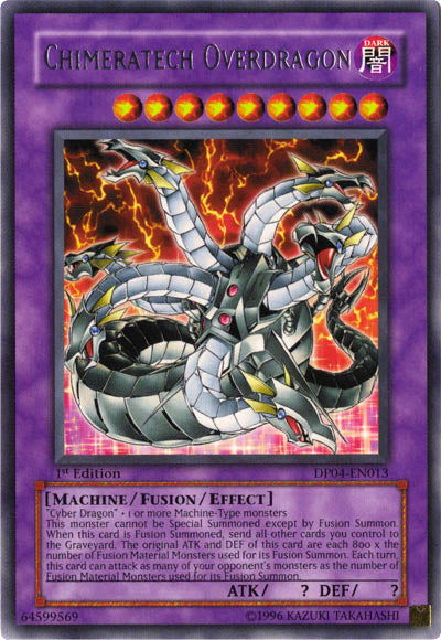 Chimeratech Overdragon [DP04-EN013] Rare | GnG Games