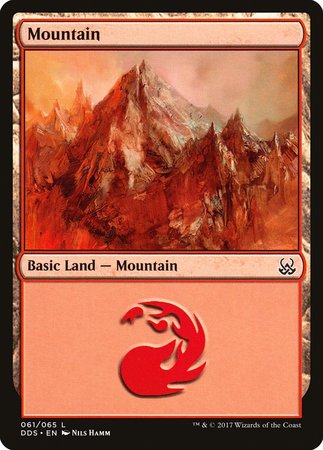 Mountain (61) [Duel Decks: Mind vs. Might] | GnG Games