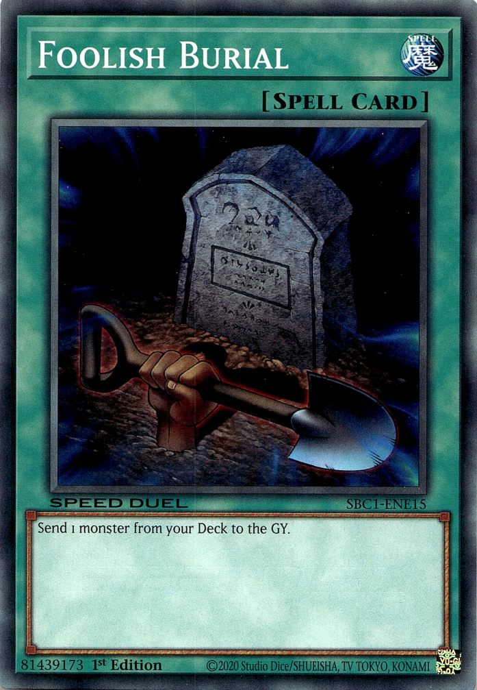 Foolish Burial [SBC1-ENE15] Common | GnG Games