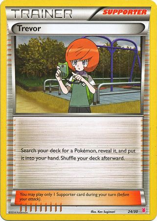 Trevor (24/30) [XY: Trainer Kit 1 - Wigglytuff] | GnG Games