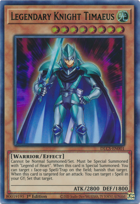 Legendary Knight Timaeus (Green) [DLCS-EN001] Ultra Rare | GnG Games