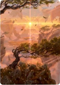 Windswept Heath Art Card [Zendikar Rising Art Series] | GnG Games