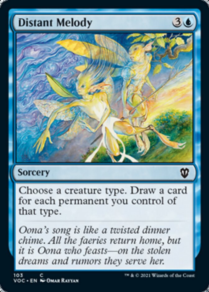 Distant Melody [Innistrad: Crimson Vow Commander] | GnG Games