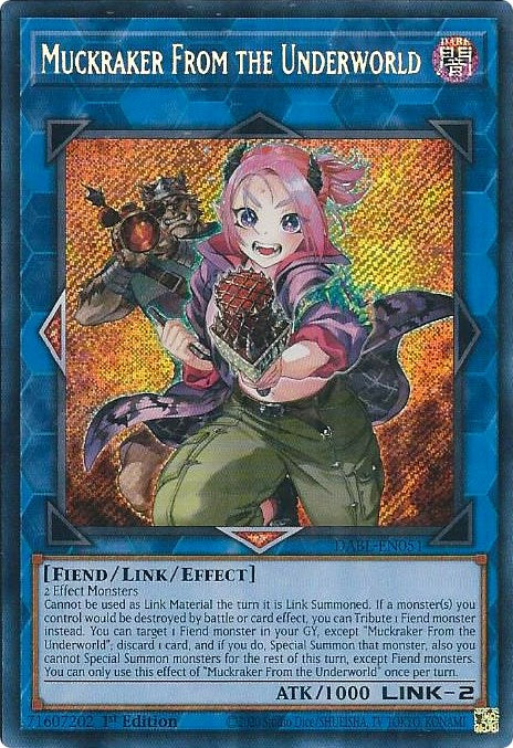 Muckraker From the Underworld [DABL-EN051] Secret Rare | GnG Games