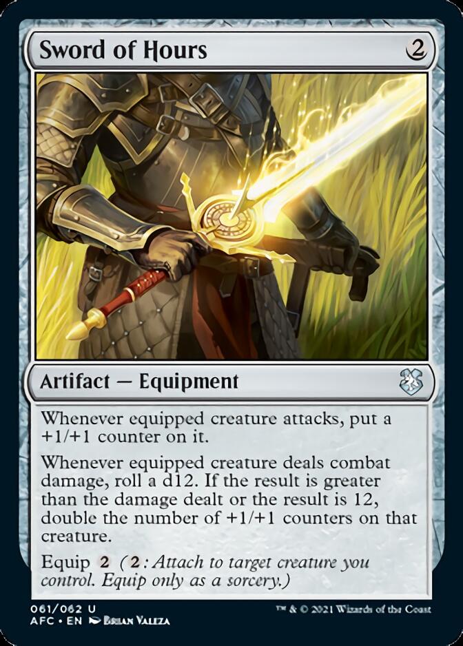 Sword of Hours [Dungeons & Dragons: Adventures in the Forgotten Realms Commander] | GnG Games