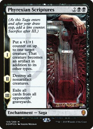 Phyrexian Scriptures [Dominaria Promos] | GnG Games