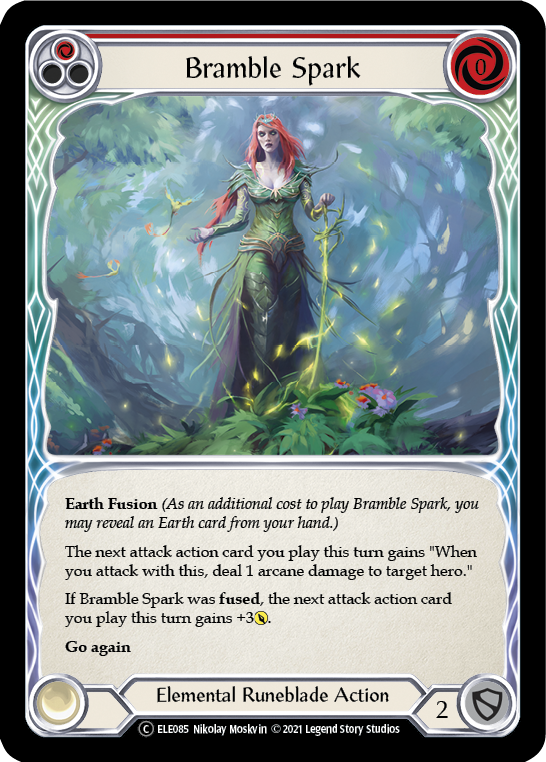 Bramble Spark (Red) [U-ELE085] Unlimited Rainbow Foil | GnG Games