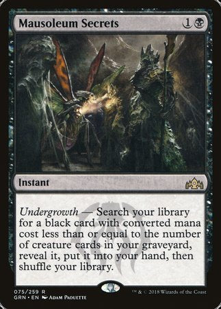 Mausoleum Secrets [Guilds of Ravnica] | GnG Games