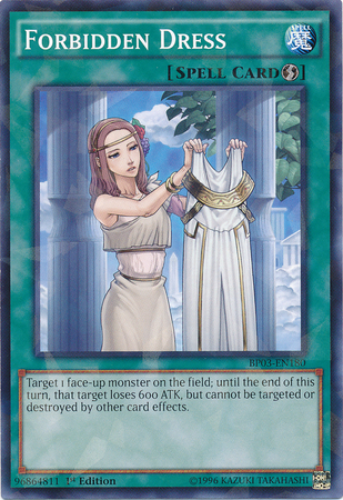 Forbidden Dress (Shatterfoil) [BP03-EN180] Common | GnG Games
