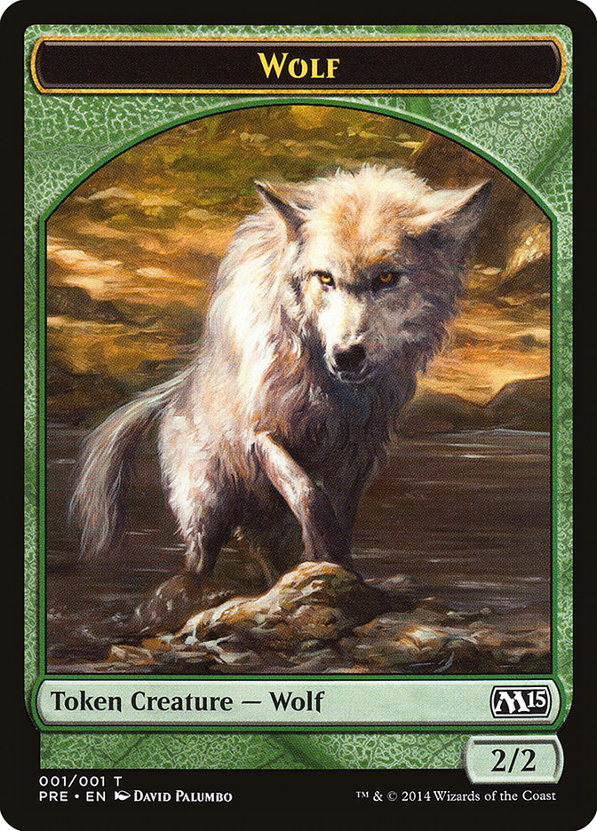 Wolf Token [Prerelease Cards] | GnG Games