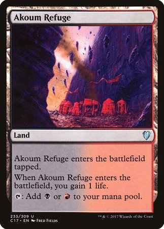 Akoum Refuge [Commander 2017] | GnG Games