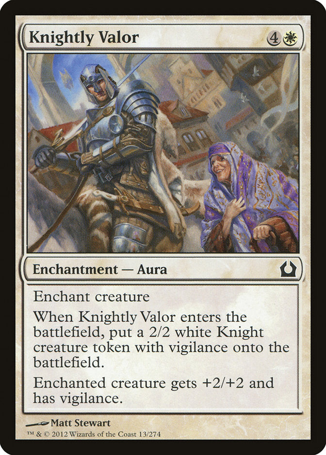 Knightly Valor [Return to Ravnica] | GnG Games