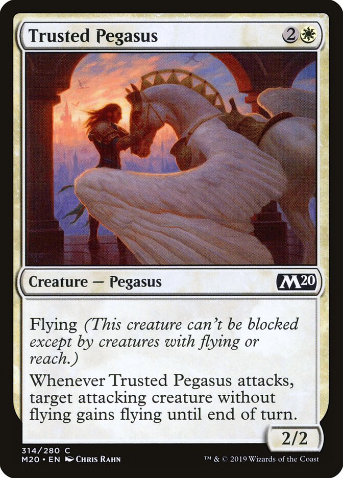 Trusted Pegasus [Core Set 2020] | GnG Games