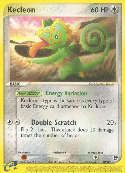 Kecleon (18/100) [EX: Sandstorm] | GnG Games