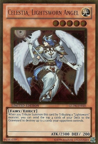 Celestia, Lightsworn Angel [GLD4-EN025] Gold Rare | GnG Games