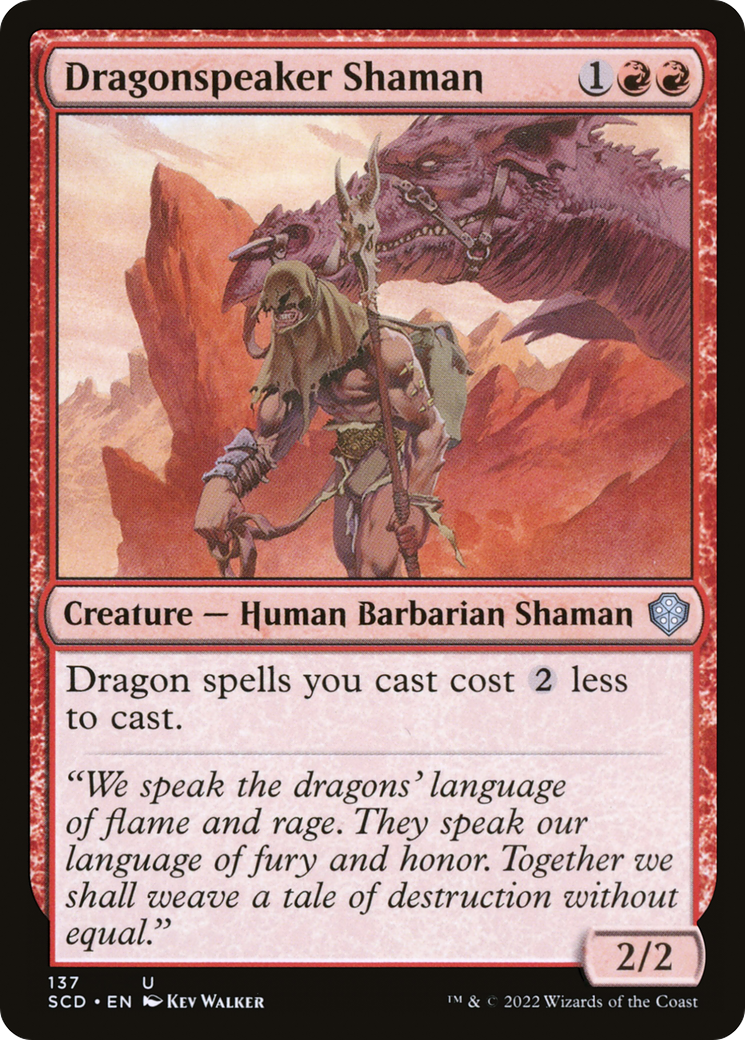 Dragonspeaker Shaman [Starter Commander Decks] | GnG Games