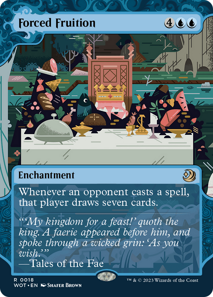 Forced Fruition [Wilds of Eldraine: Enchanting Tales] | GnG Games