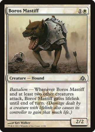 Boros Mastiff [Dragon's Maze] | GnG Games