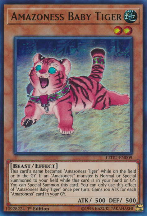 Amazoness Baby Tiger [LEDU-EN009] Ultra Rare | GnG Games