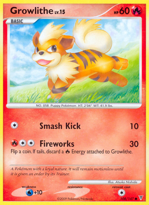 Growlithe (108/147) [Platinum: Supreme Victors] | GnG Games