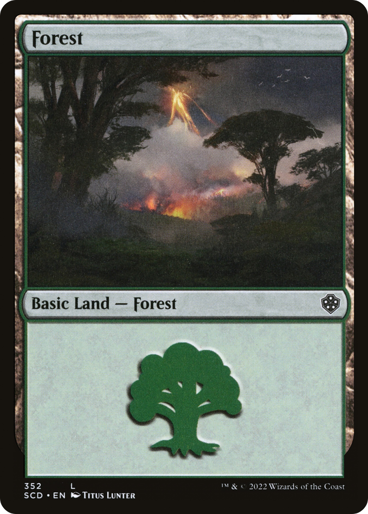 Forest (352) [Starter Commander Decks] | GnG Games