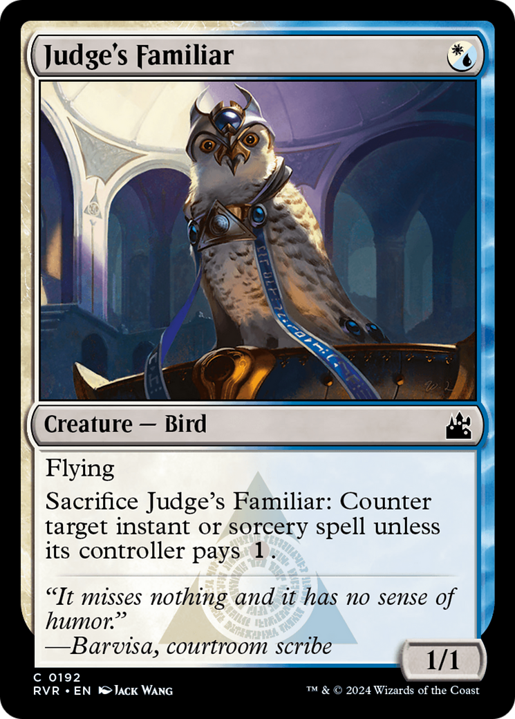 Judge's Familiar [Ravnica Remastered] | GnG Games