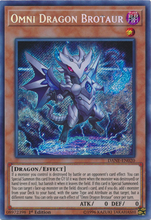 Omni Dragon Brotaur [DANE-EN020] Secret Rare | GnG Games