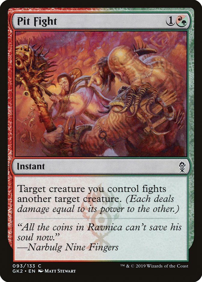 Pit Fight [Ravnica Allegiance Guild Kit] | GnG Games