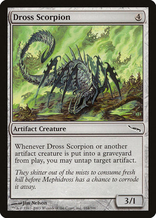 Dross Scorpion [Mirrodin] | GnG Games