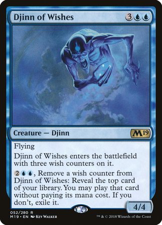 Djinn of Wishes [Core Set 2019] | GnG Games