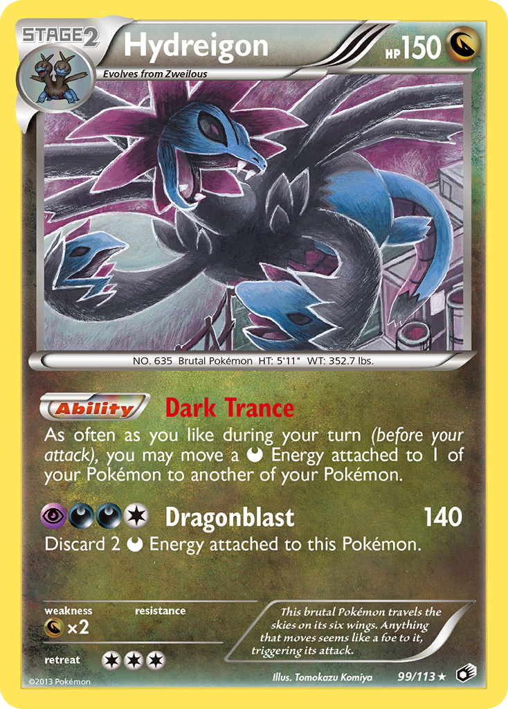 Hydreigon (99/113) [Black & White: Legendary Treasures] | GnG Games