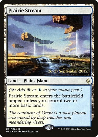 Prairie Stream [Battle for Zendikar Promos] | GnG Games