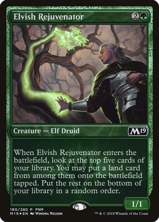 Elvish Rejuvenator [Core Set 2019 Promos] | GnG Games