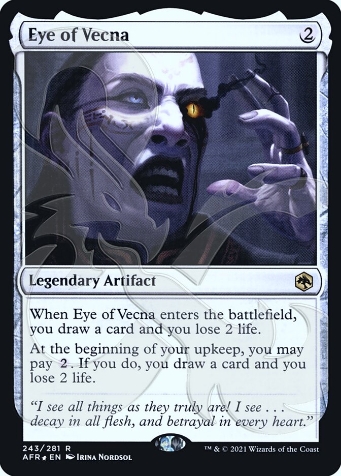 Eye of Vecna (Ampersand Promo) [Dungeons & Dragons: Adventures in the Forgotten Realms Promos] | GnG Games