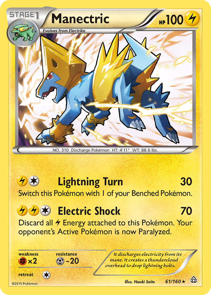 Manectric (61/160) [XY: Primal Clash] | GnG Games