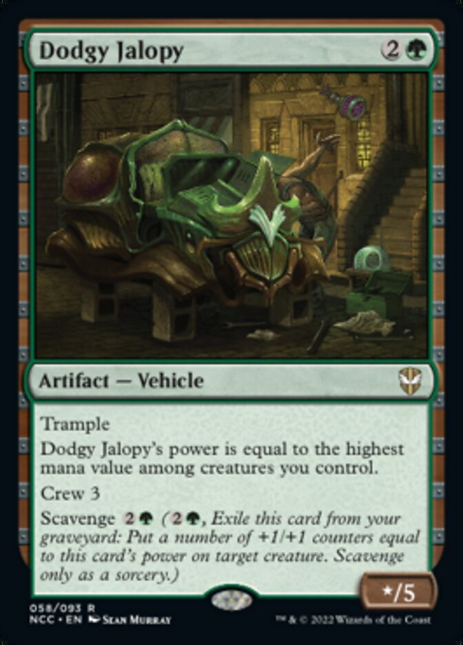Dodgy Jalopy [Streets of New Capenna Commander] | GnG Games