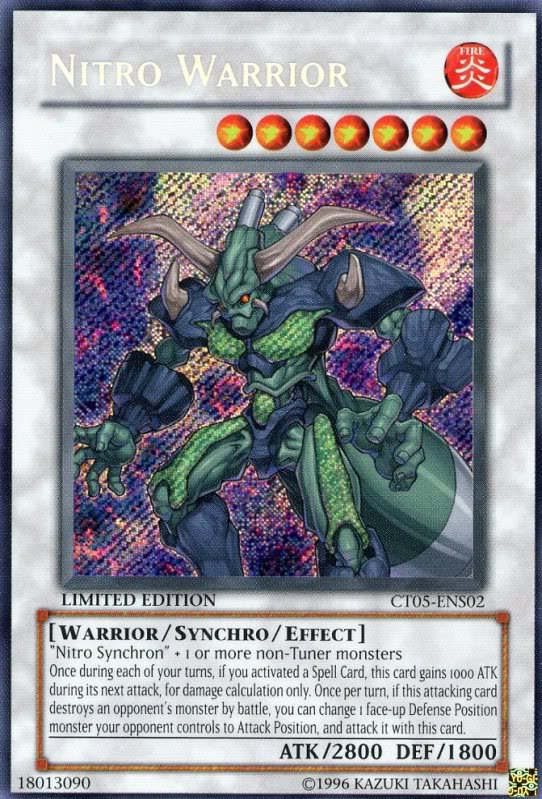 Nitro Warrior [CT05-ENS02] Secret Rare | GnG Games