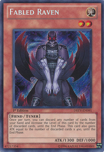 Fabled Raven [DREV-EN091] Secret Rare | GnG Games