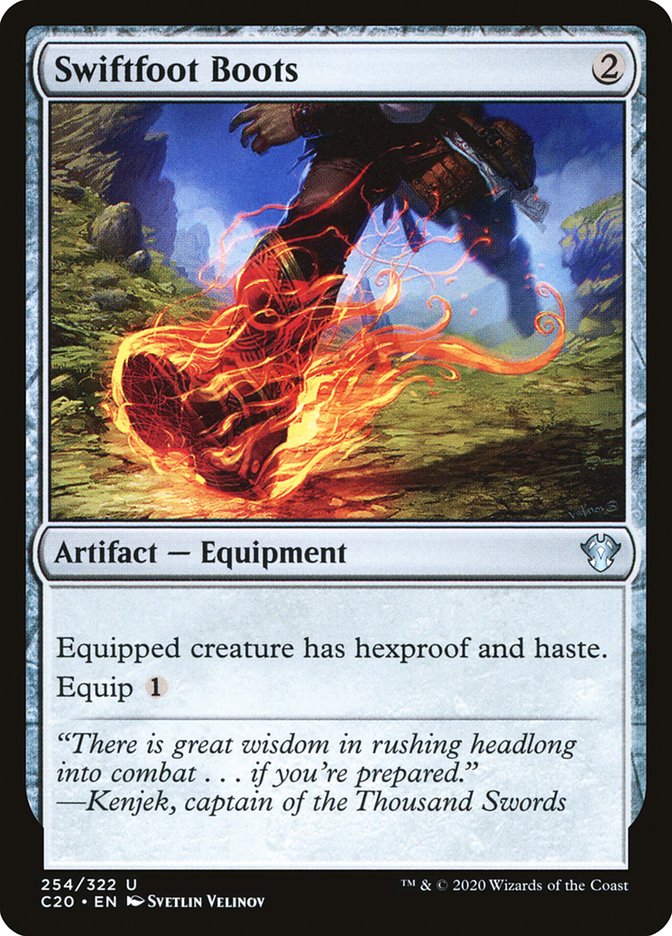 Swiftfoot Boots [Commander 2020] | GnG Games