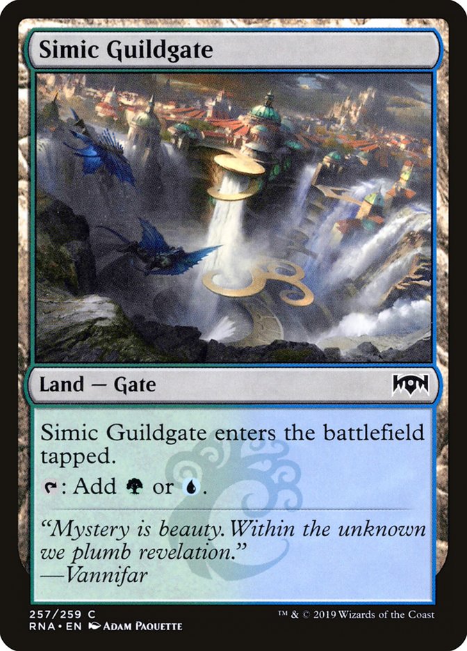 Simic Guildgate (257/259) [Ravnica Allegiance] | GnG Games