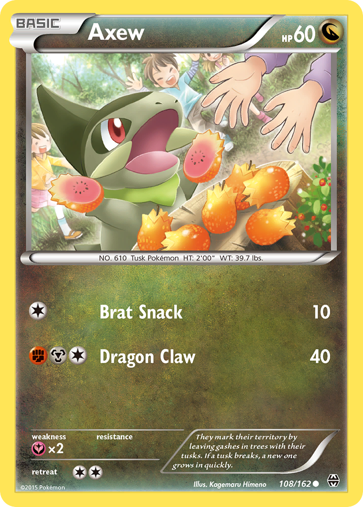 Axew (108/162) [XY: BREAKthrough] | GnG Games